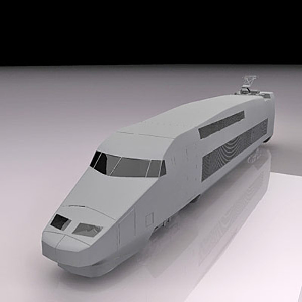 maya train - Moder train by QLEE