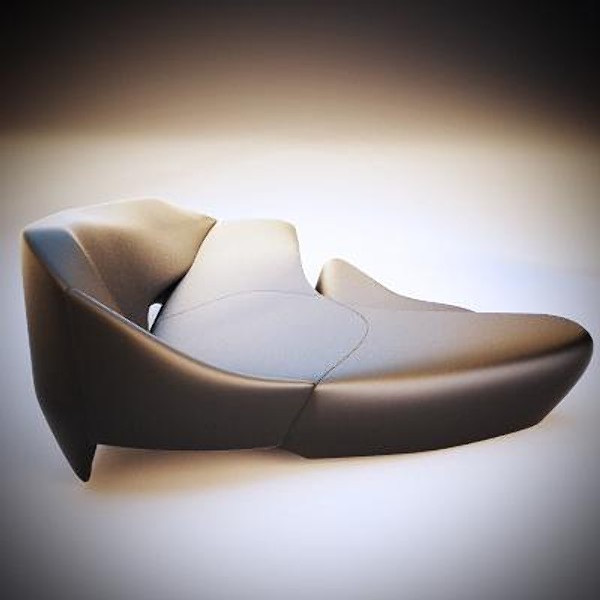 3d model sofa moon - Sofa by Stubborn3D