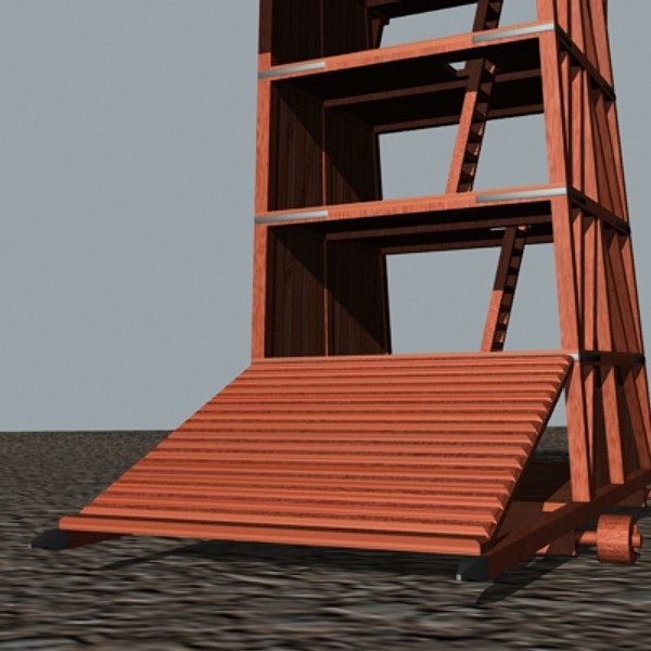 3d belfry castle siege - Belfry... by mostlysquare