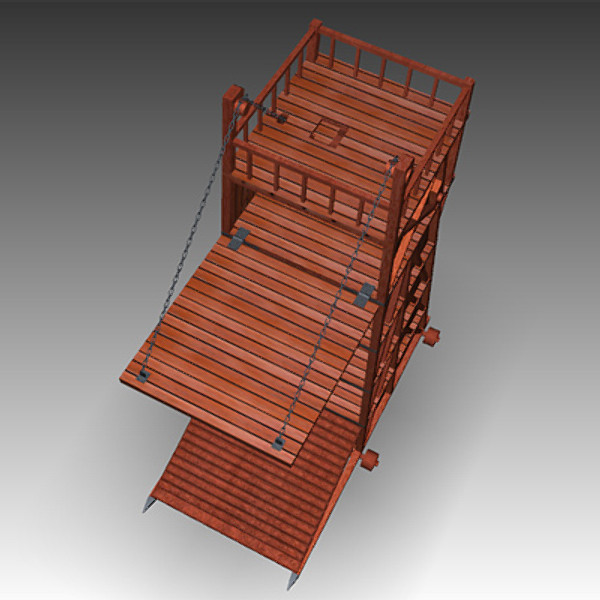 3d belfry castle siege - Belfry... by mostlysquare