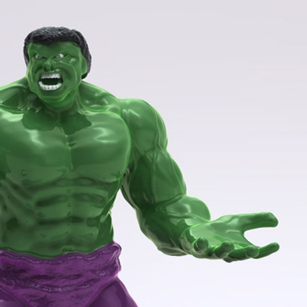 3d incredible hulk model - The Incredible Hulk by freeformguru