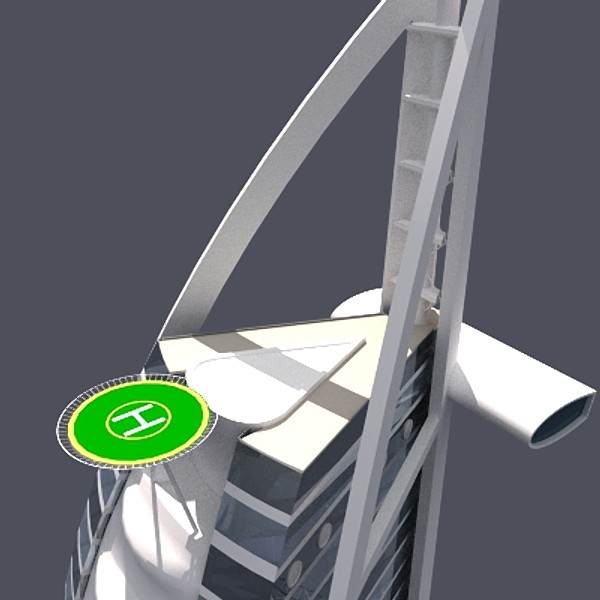 burj arab 3ds - burj arab by thinice