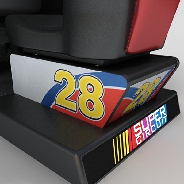 arcade racing 3d model - arcade racing by monkeyodoom