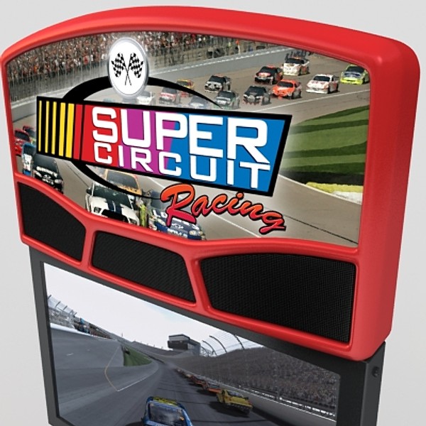 arcade racing 3d model - arcade racing by monkeyodoom