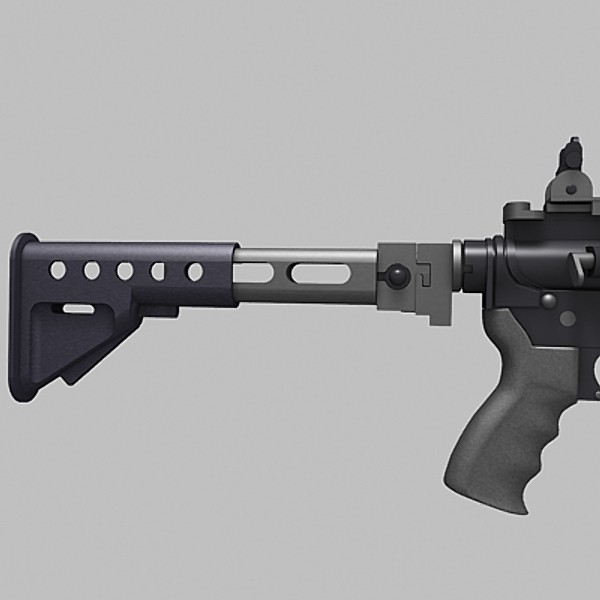 commando assault rifle para 3ds - Para Tactical Target Rifle by Sandu_Bublic