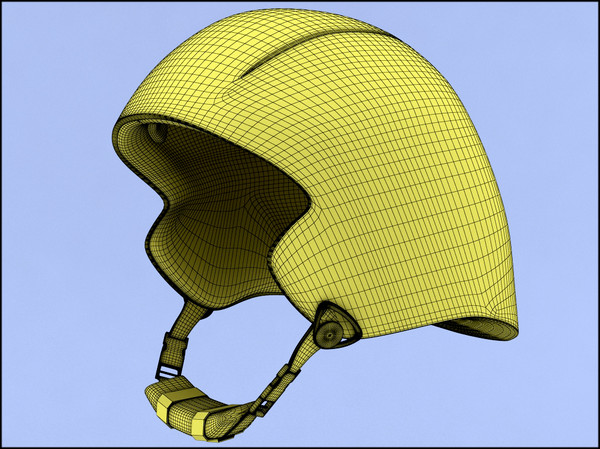 cycling helmet 3d 3ds - Cycling Helmet by Tornado Studio