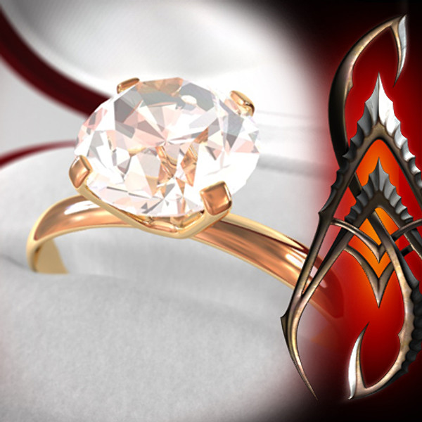 diamond ring c4d - Diamond Ring by CG ARTStudio