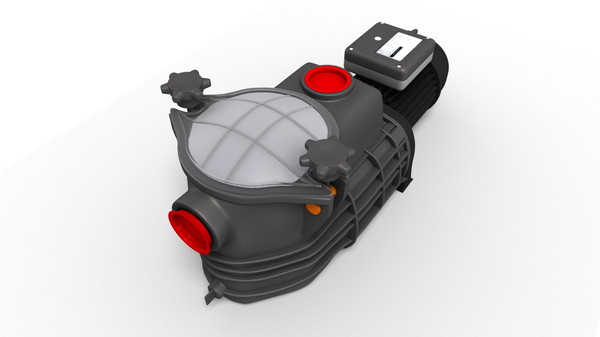 3d model water pump - pump.zip... by emkei