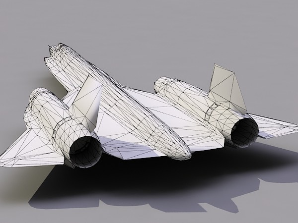 3d yf-12a yf 12a - YF-12A by fabelar
