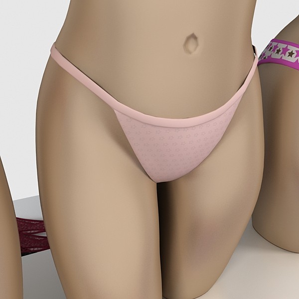 3d model panty table - panty table by DigitalX
