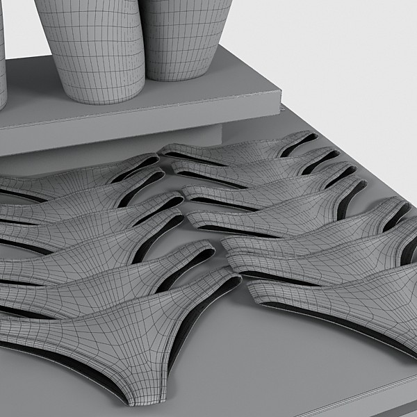 3d model panty table - panty table by DigitalX