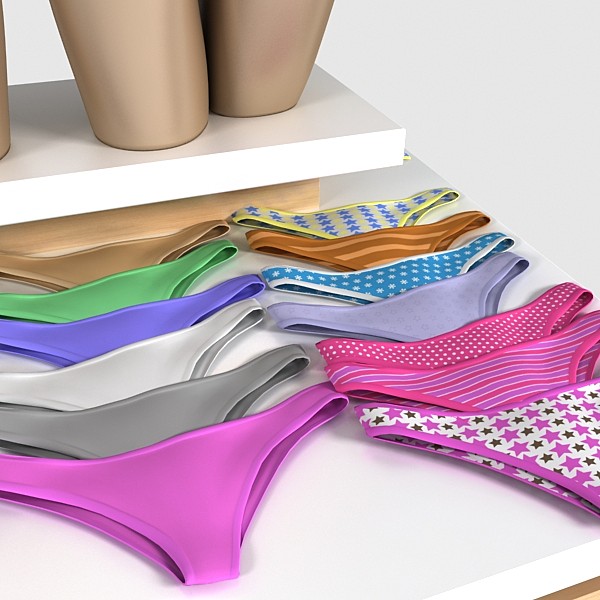 3d model panty table - panty table by DigitalX