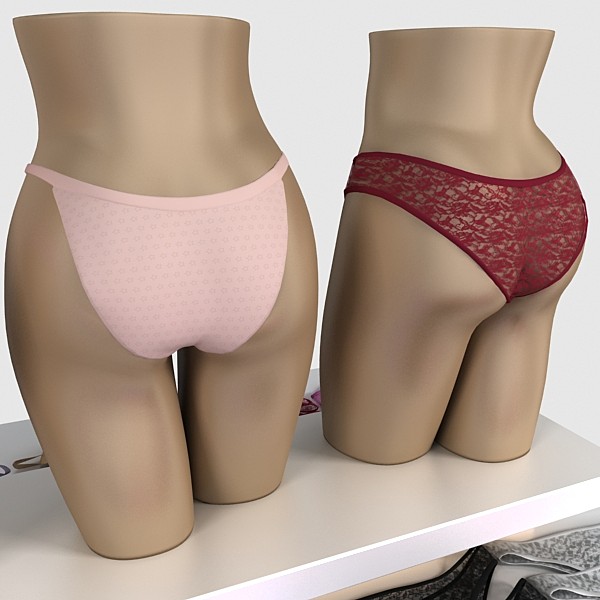 3d model panty table - panty table by DigitalX