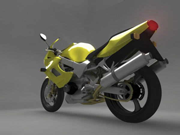 realistic honda vtr1000f vtr ma - Honda VTR1000F by OvidiuD
