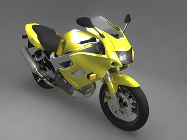 realistic honda vtr1000f vtr ma - Honda VTR1000F by OvidiuD