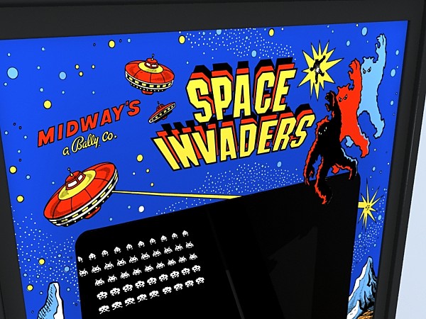 3ds max spade invaders arcade - spade invaders arcade by monkeyodoom