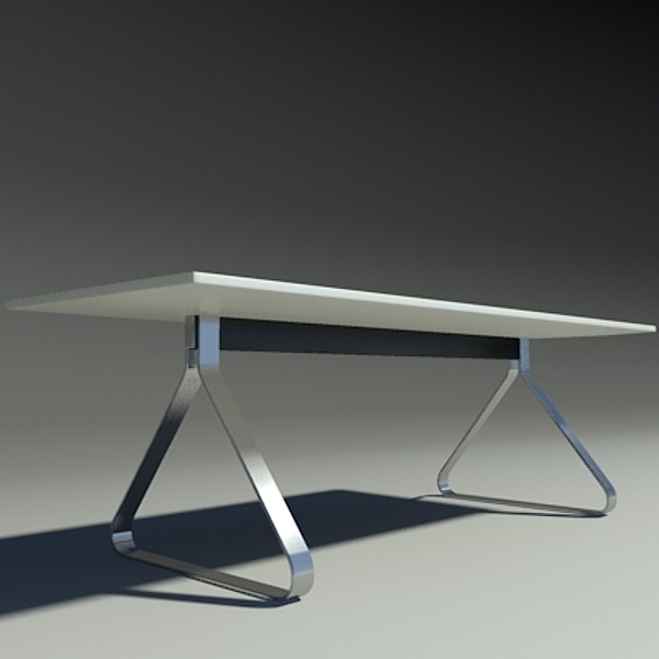 3d model fjord table square - Fjord table square... by Mak21