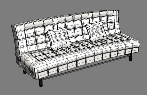 3d max bed arm sofa - bed_arm.zip by emkei