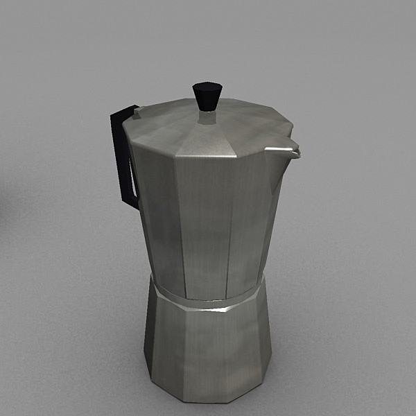 coffee pot 3d model - coffee.zip by krysto