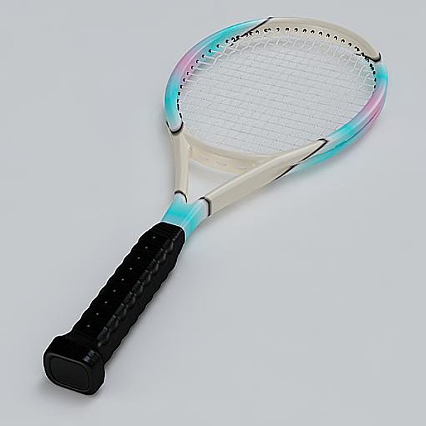 tennis racket 3d 3ds - Tennis Racket by sabah_au