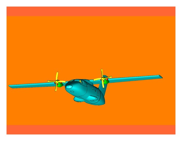 ev-55 outback aircraft sat 3d model - Outback (rev) .dwg, .dxf(zip), .sat or .3dm  or SketchUp by RodgerSaintJohn