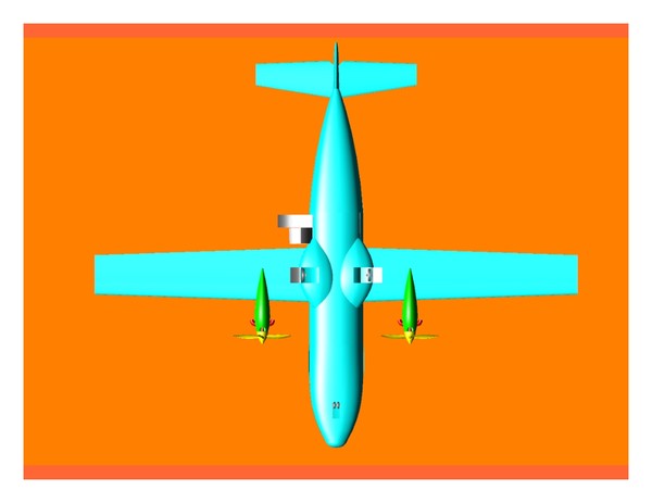 ev-55 outback aircraft sat 3d model - Outback (rev) .dwg, .dxf(zip), .sat or .3dm  or SketchUp by RodgerSaintJohn
