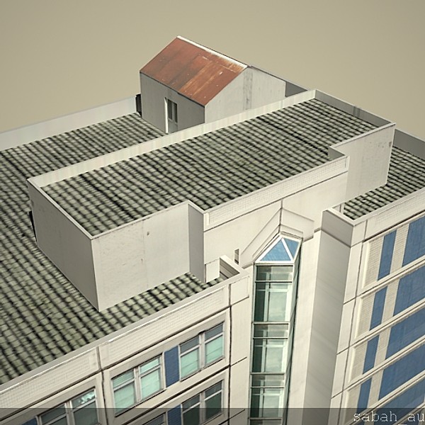 3d building games model - Building 06 Lowpoly by sabah_au