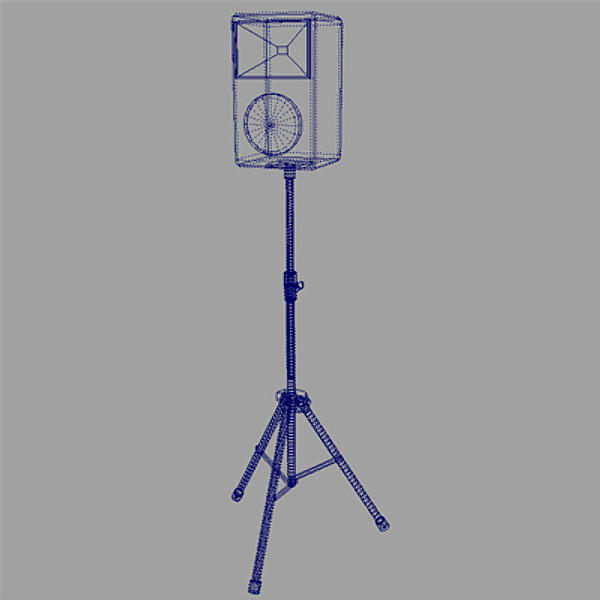 3d model of pa speaker - PA Speakers by My3DGuy