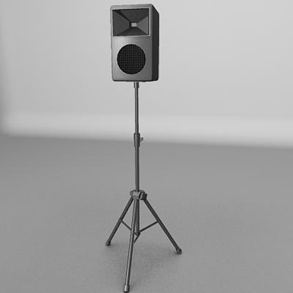 3d model of pa speaker - PA Speakers by My3DGuy