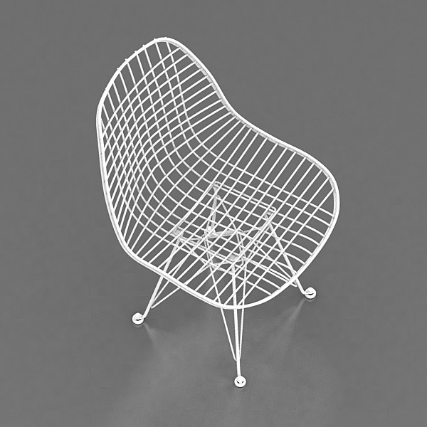 3d eames wire chair model - Eames Wire Chair by Brian Zero