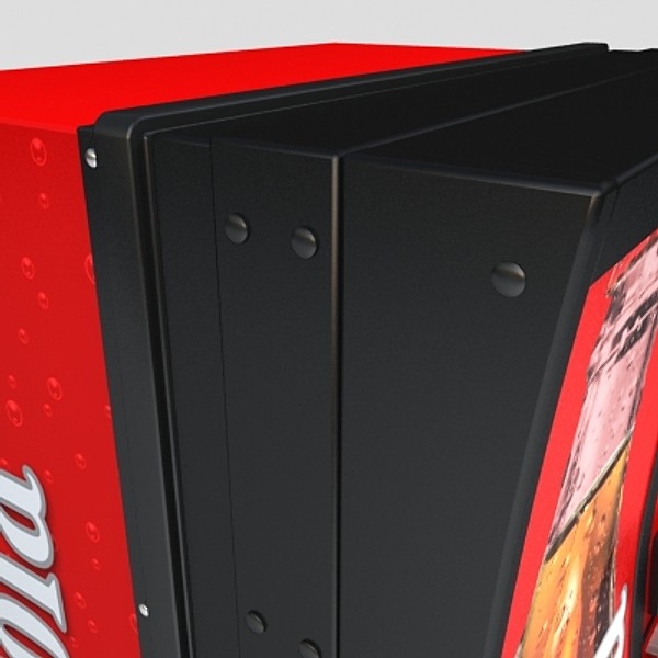 soda machine 5 3d model - soda machine 5 by monkeyodoom