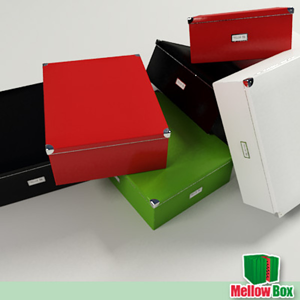 kassett ikea boxes 3d model - Kassett Ikea box by mellow box