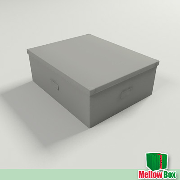 kassett ikea boxes 3d model - Kassett Ikea box by mellow box