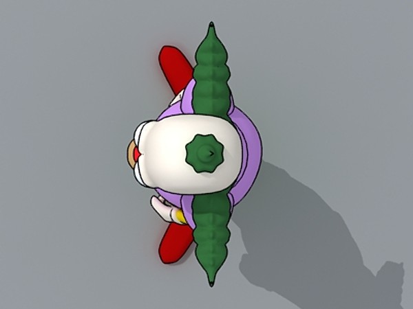 krusty clown 3d model - Krusty the clown by fabelar