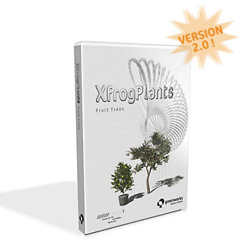 xfrogplants apricot tree 3d model - XfrogPlants Apricot Tree by xfrog