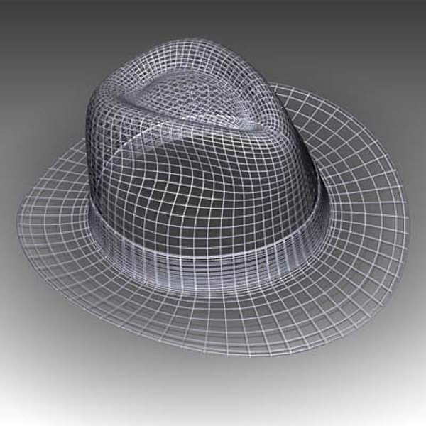 indiana jones hat 3d model - Indiana Jones Hat by mostlysquare