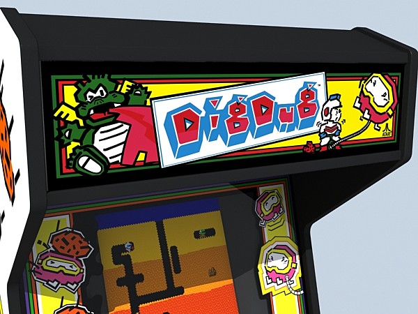 3d dig dug arcade - dig dug arcade by monkeyodoom