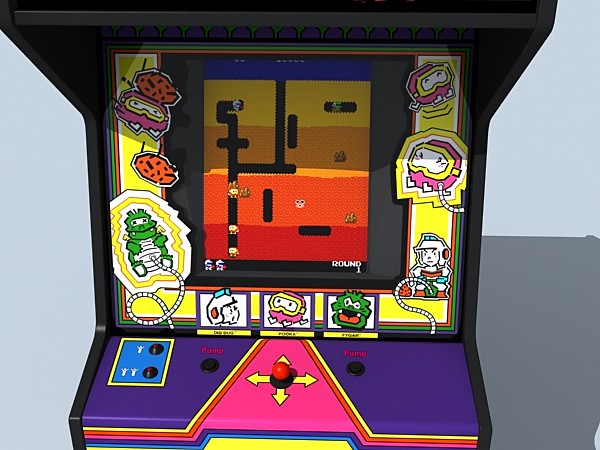 3d dig dug arcade - dig dug arcade by monkeyodoom