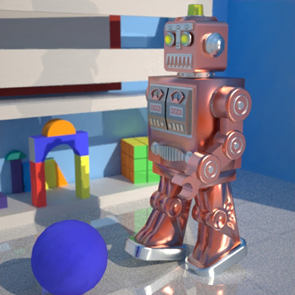 3d retro robby robot model - Retro Robby Robot... by chaosfractal