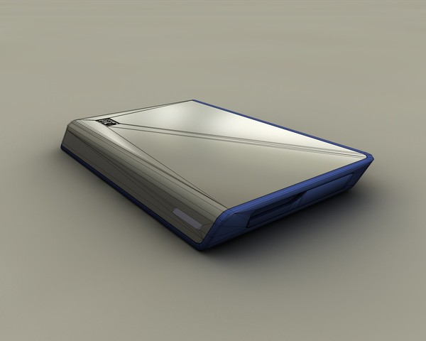 3ds max western digital hard - Western Digital Hard Drive External Passport by Hoppy3D