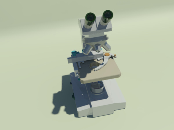 obj microscope - microscope.max by Animation Anchor Line