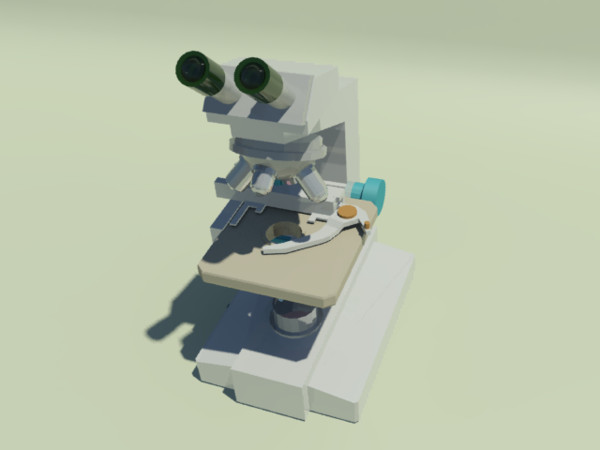 obj microscope - microscope.max by Animation Anchor Line