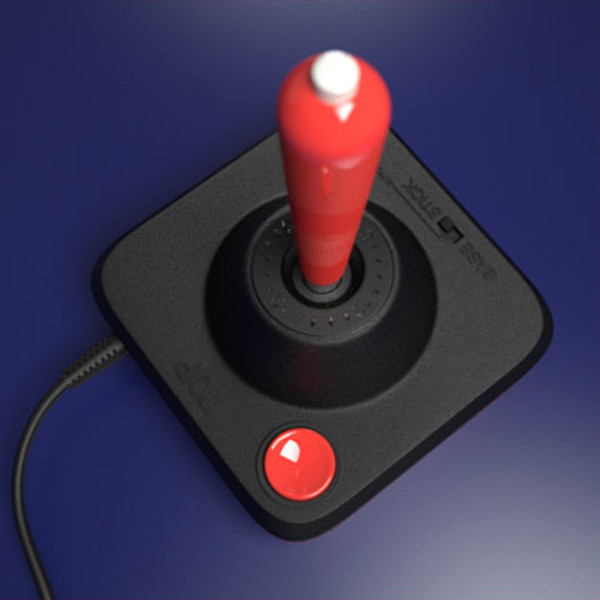 retro joysticks wico obj - Wico Command Control Joysticks by bLAZER76