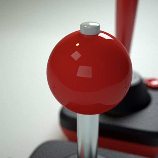 retro joysticks wico obj - Wico Command Control Joysticks by bLAZER76