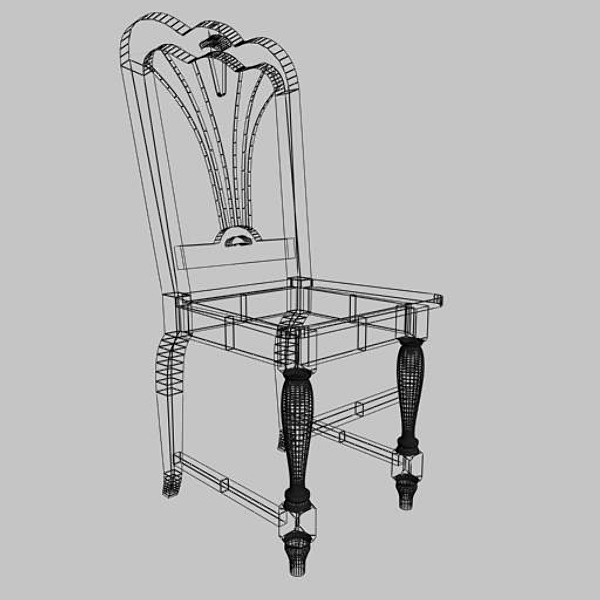 3dsmax chair dining - Chair 03 by sabah_au