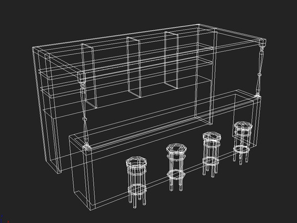 3d bar games model - Bar Medieval by Blackant Master