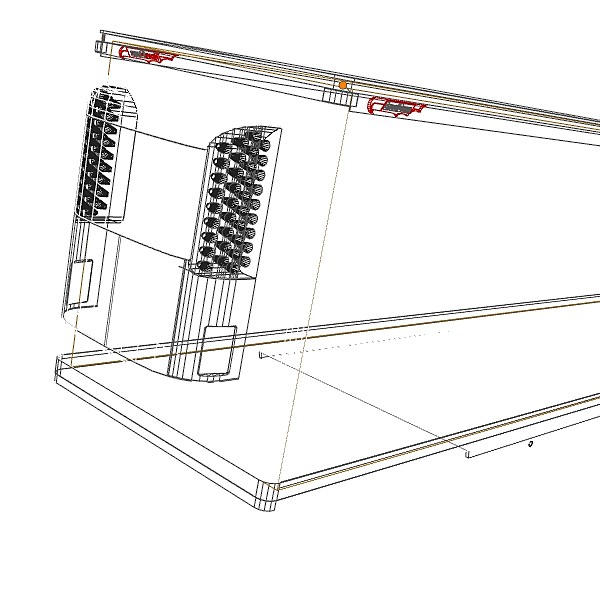 3d model 48ft reefer trailer truck - Great Dane Classic 48ft reefer by bansheewoj
