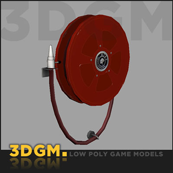 hose 3dgm obj - firehose 3DGM by 3D Game Models