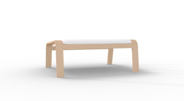 foot stool 3d max - foot.zip by emkei