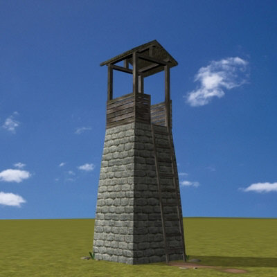 max guard tower - Guard tower 02 by bihoreanul